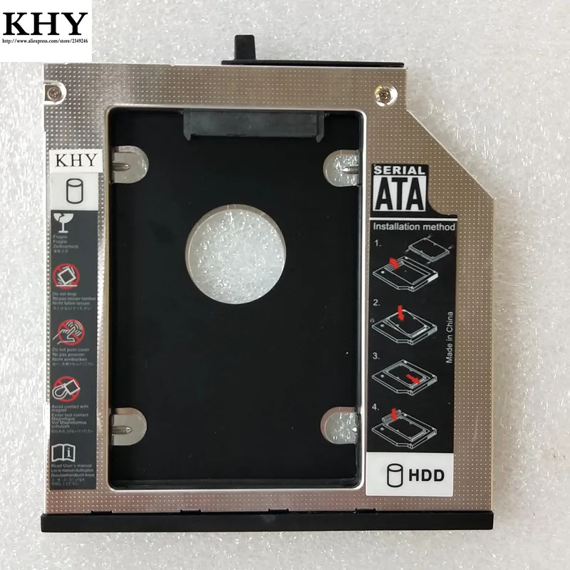 

New 2nd HDD Caddy 12.7mm 2.5" SATA3.0 SSD for Lenovo ThinkPad ThinkPad T510 T520 T530 W510 W520 W530 R400 R500 T420 T430series