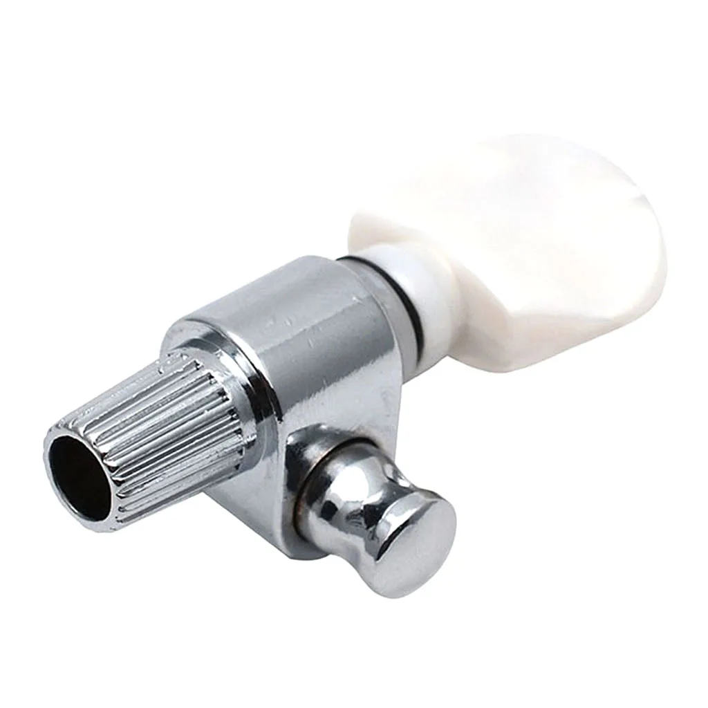Metal Chrome 5th Banjo Tuner Tuning Peg Machine Head Stringed Instruments for Banjo Replacement Accessories