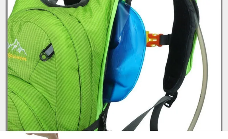 Flash Deal Waterproof MTB Bike Hydration Breathable 15L Backpack+2L Water Bags Large Capacity Bicycle Bags Cycling Knapsack Travel Packsack 50