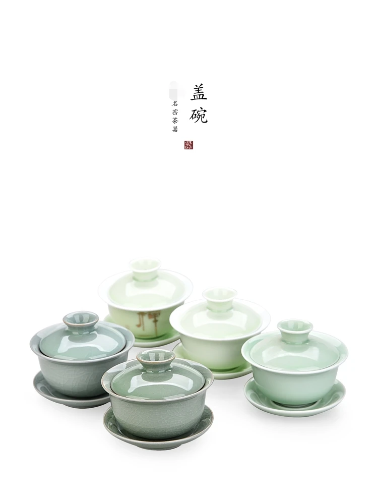 Китай Ручная роспись Gaiwan, Dehua высокое качество белый фарфор чайный набор для путешествий красивый и легкий чайник