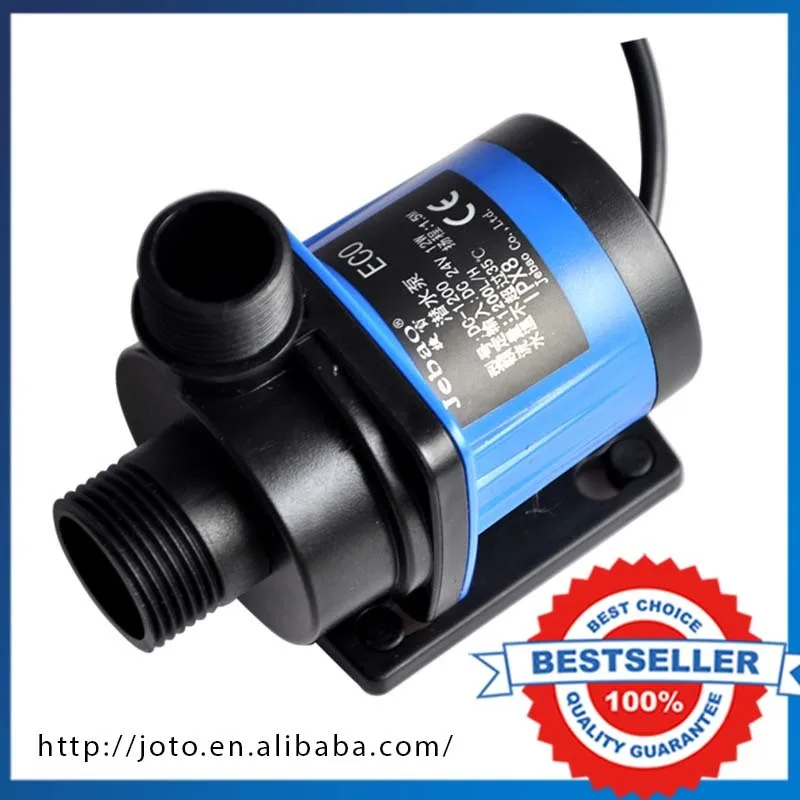 

9.1924V Micro Brushless DC Submersible Pump Max Head 2.2m Ultra-quiet Quadrupole Frequency Adjustable Circulation Water Pump