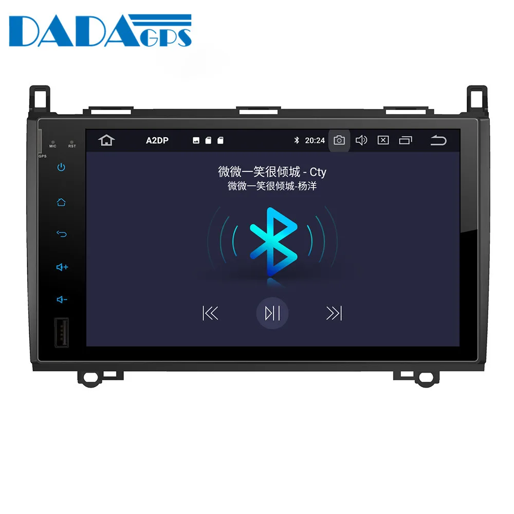 Sale Android 9.0 4+64GB px5 Built-in DSP Car multimedia No DVD Player GPS Radio For Benz A-W169/B-W245/Vito 2005+ GPS Navigation 8