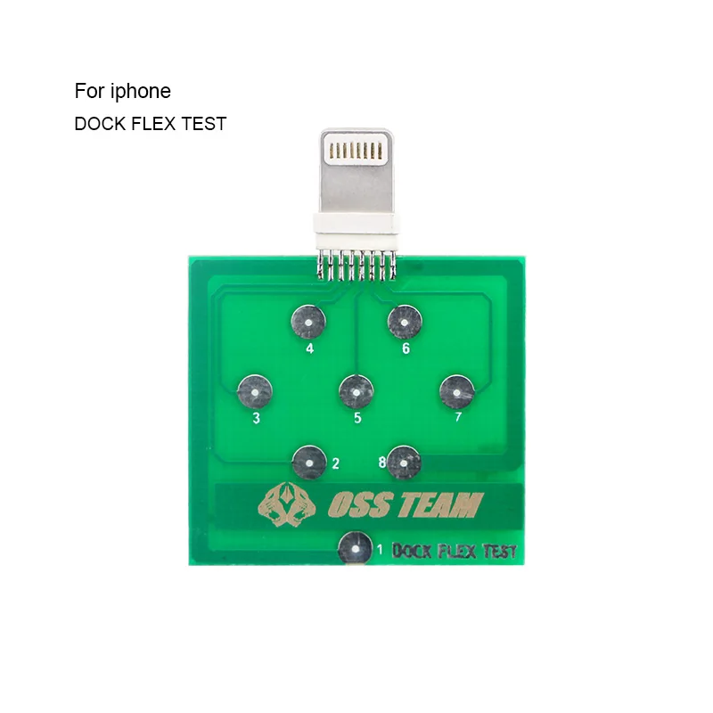 

2PCS/LOT Charging Dock Flex Easy Test Tool Board For iPhone 8 7 6 6s Android Battery Power Mirco USB PCB Repair Tools