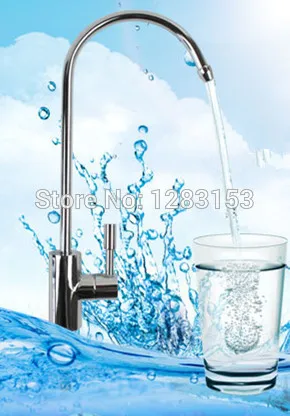 high quality 100 copper brass kitchen water faucet 1 4 Water purifier tap directly drinking free