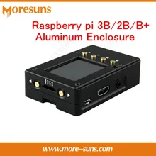 Для Raspberry pi 3B/2B/B+ алюминиевый корпус ультратонкий теплоотвод коробка из алюминиевого сплава с экраном портативные костюмы