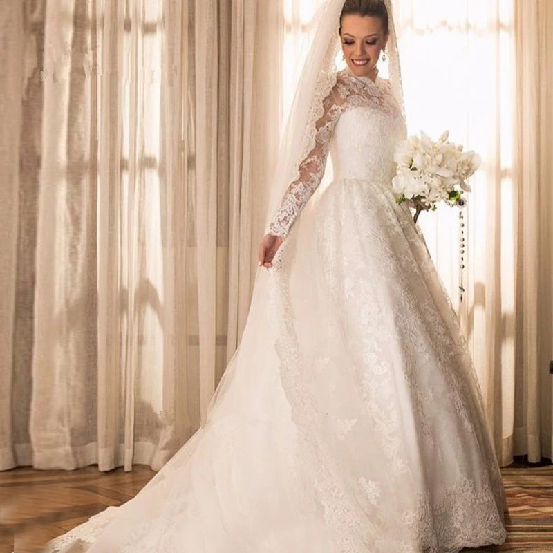 wedding dresses elegant lace