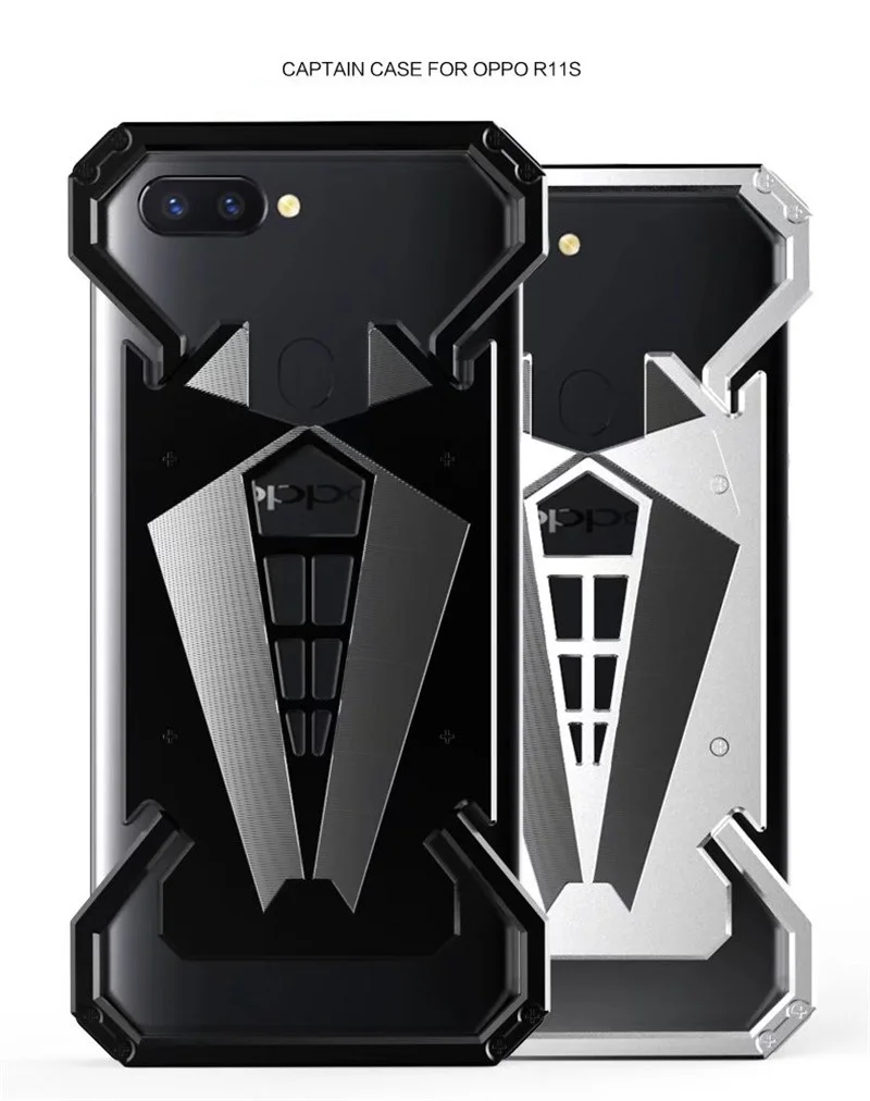 Luxury Cool Metal Case For Oppo A92s A11 A8 A91 K5 A9X A11X Aluminum Alloy Shockproof Armor Cases Cover Anti-knock Fundas Coque | Мобильные