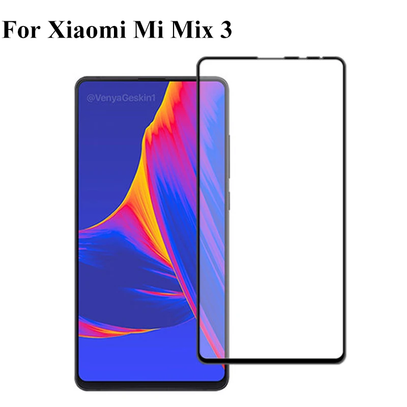 3PCS 9H Full body Cover Screen Protector For Xiaomi Mi Mix 3 Mix3 Coverage Protective Film Tempered Glass | Мобильные телефоны и