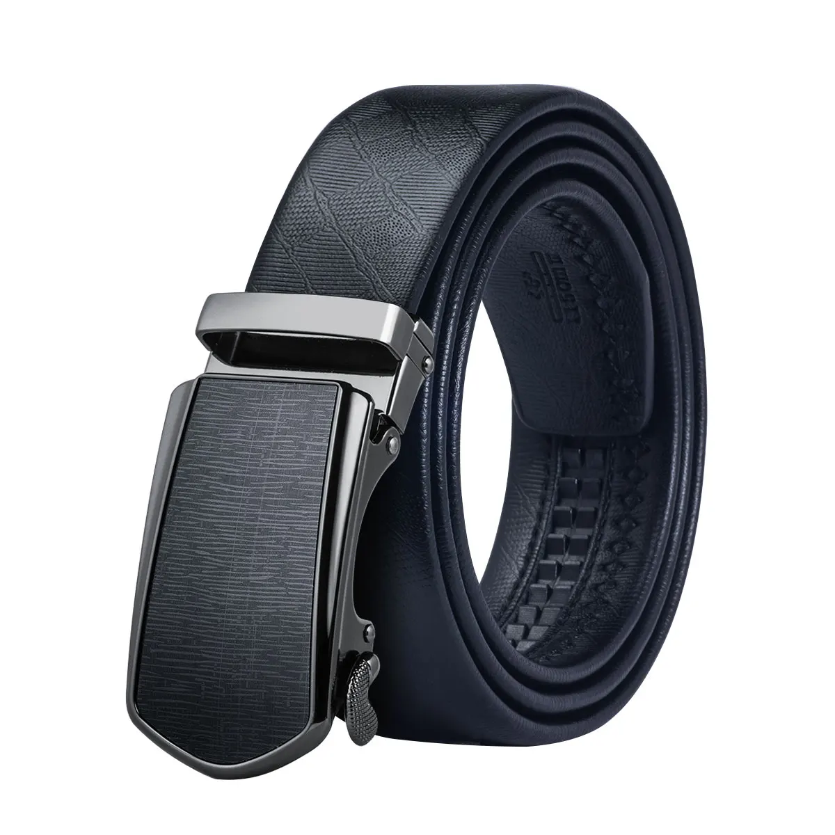 

PD-0075 Men's Belts High Quality Genuine Leather Cow Ceintures Hot Sale Fashion Waistbands For Mens Wear-resistant Automatic