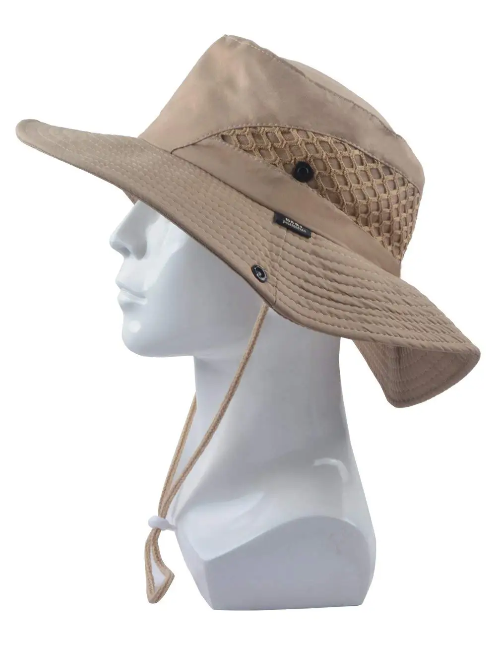 SUNLAND мужская с широкими полями упаковываемая летняя шляпа ведро шляпа для сафари идеально подходит для рыбалки садоводства пешего туризма кемпинга на открытом воздухе