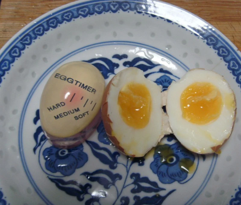 300 шт/партия Смола кухня вареное яйцо таймер Идеальный Цвет Изменение Яйцо вареный монитор