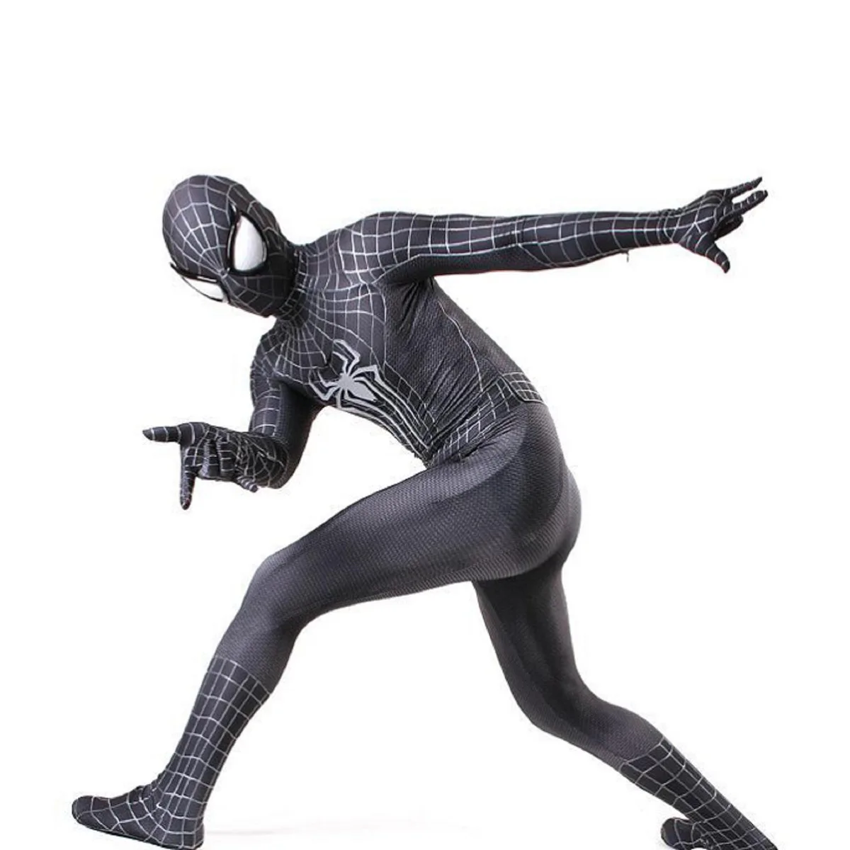 red black suit adult amazing spider man costume mask cosplay