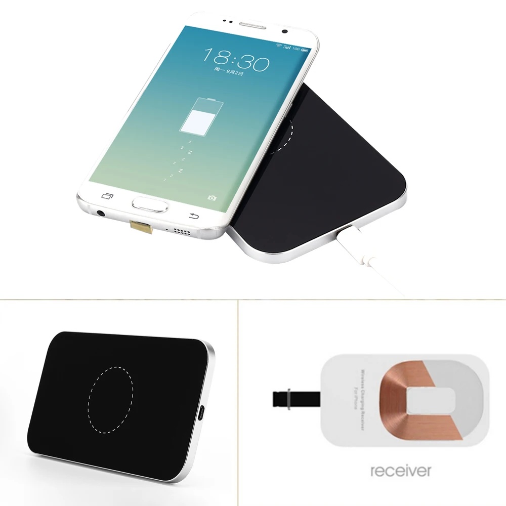 Беспроводное зарядное устройство Antye Qi для iPhone 6/6 S/6 Plus/6 S Plus включая Беспроводную