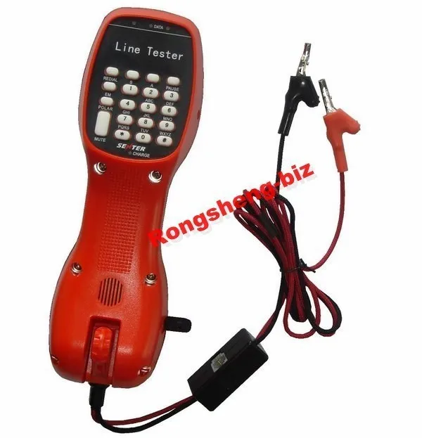 ST230E Mini Telephone Line Tester Network Cable Tester Meter Identify
