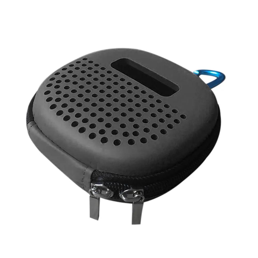 Ударопрочный чехол EVA кошелек для хранения для Bose Soundlink Micro Bluetooth динамик дорожная сумка для переноски на молнии Жесткий Чехол Коробка - Цвет: Черный