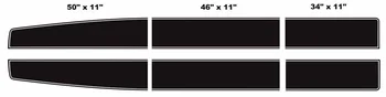 

For Ford Mustang Stripe Graphics Decals Any Year Mustang Car Styling For Hood Roof Truck