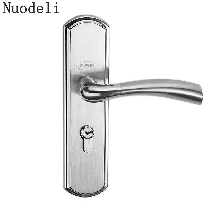 

Nuodeli Interior Door Handle Household Sanitary Grade Stainless Steel Clean Unpolluted Door Handle