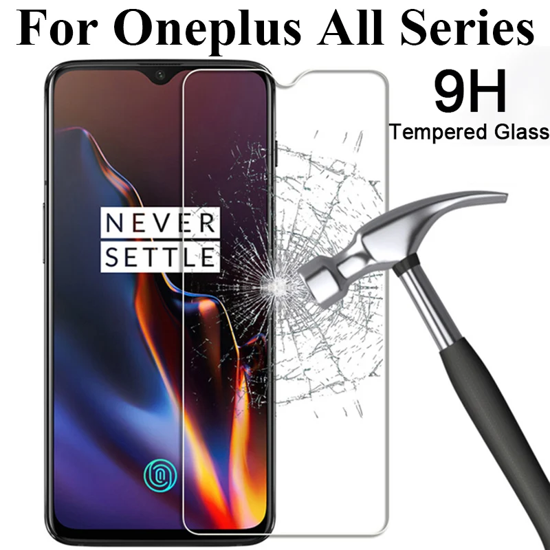 Защитное стекло для экрана oneplus 6 1 3 5 3t 5t 6t закаленное one plus cam 1plus tremp защитная