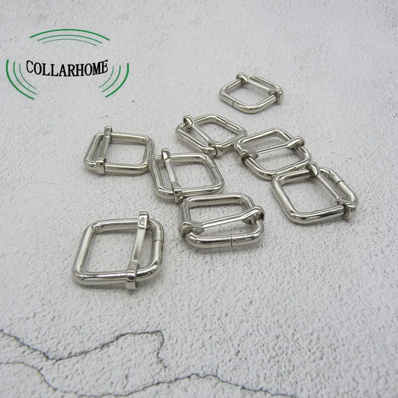

50Pcs/Lot Silver Tri-glide Slides Button Adjustable 3/4Inch(20mm) Webbing for Belt Backpack and Bags Diy Dog Collar Accessories