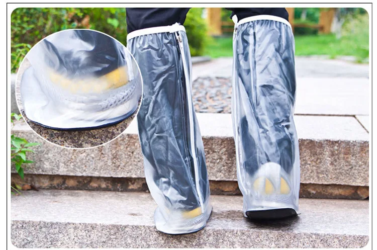 Aleafalling унисекс легко приносить уличные водонепроницаемые Многоразовые дождевые ботинки Чехлы для дождевых сапог противоскользящие носки уличные белые чехлы для обуви