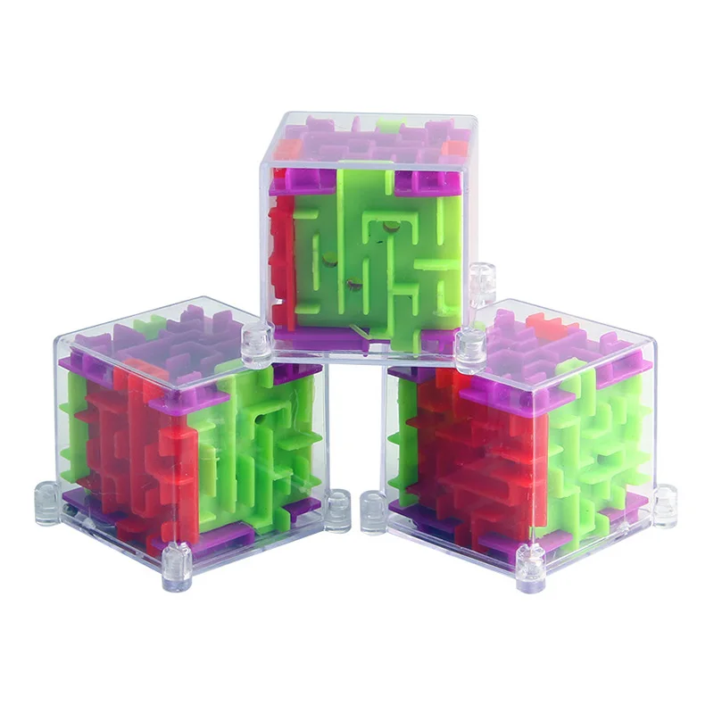 Mini Ball Maze Cube Puzzle Speed Cube Puzzle Game 3D Labyrinth Ball