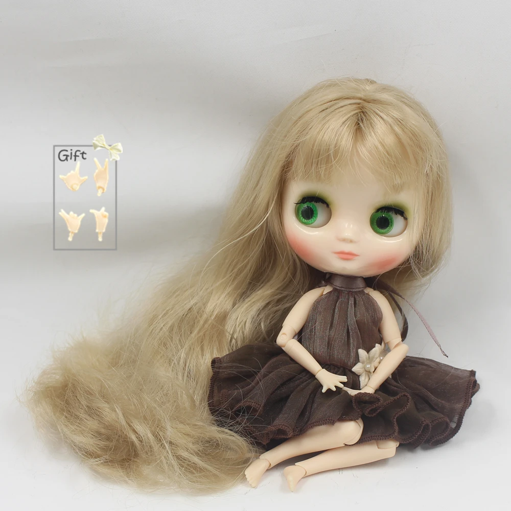 Fortune Days Обнаженная фабрика Middie Blyth кукла серия No.210BL3227 льняные волосы с челкой белая кожа Neo