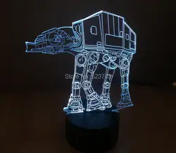 Бесплатная доставка цельнокроеное платье SmartTouch настроение свет красочный Imperial walker на-на Звездные войны Настольный светильник 3d