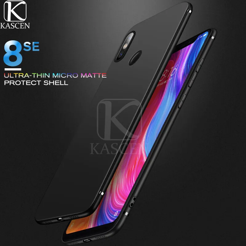 KASCEN Ultra-thin Matte Cases For Xiaomi Mi 8 SE 5.88inch Silicone Soft Full Protective Phone Cover Shell Mi8 |