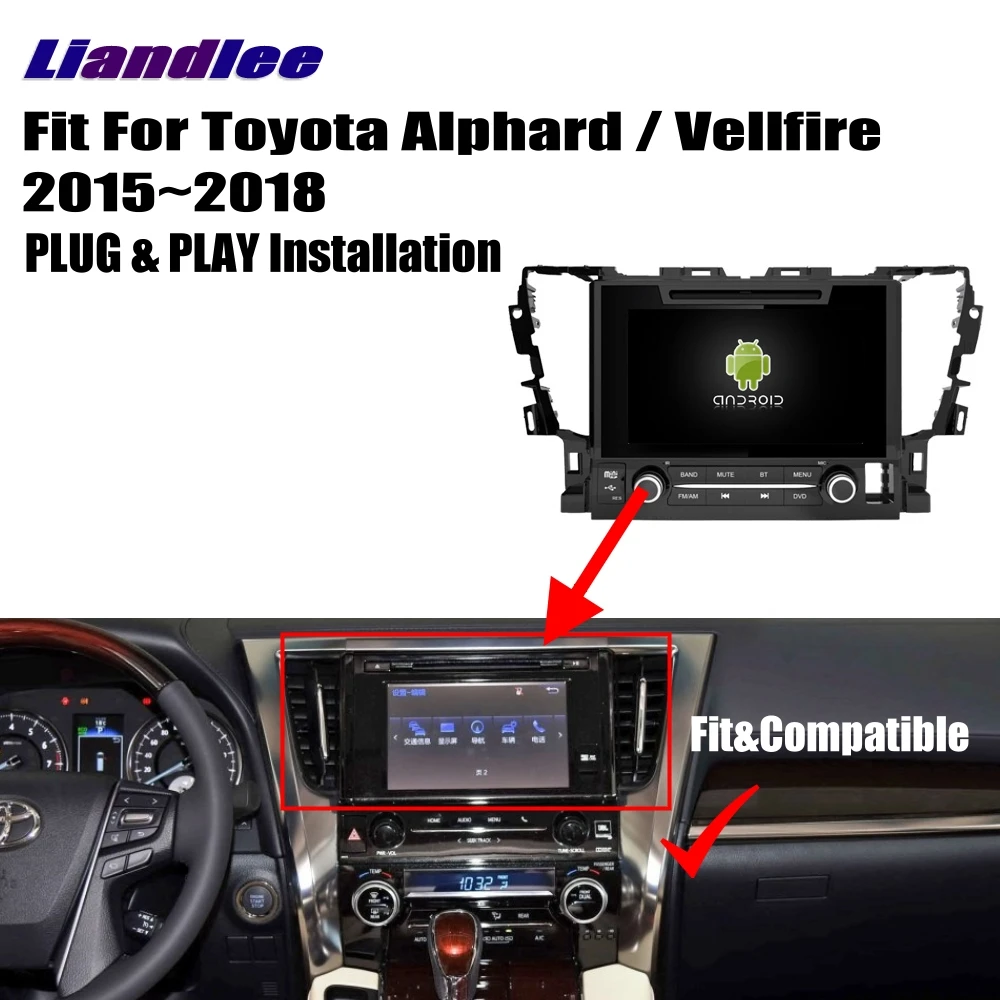 Cheap Liandlee For Toyota Alphard / Vellfire 2015~2018 Android Car Radio CD DVD Player GPS Navi Navigation Maps Camera OBD TV Media 3 Cheap Liandlee For Toyota Alphard / Vellfire 2015~2018 Android Car Radio CD DVD Player GPS Navi Navigation Maps Camera OBD TV Media 3