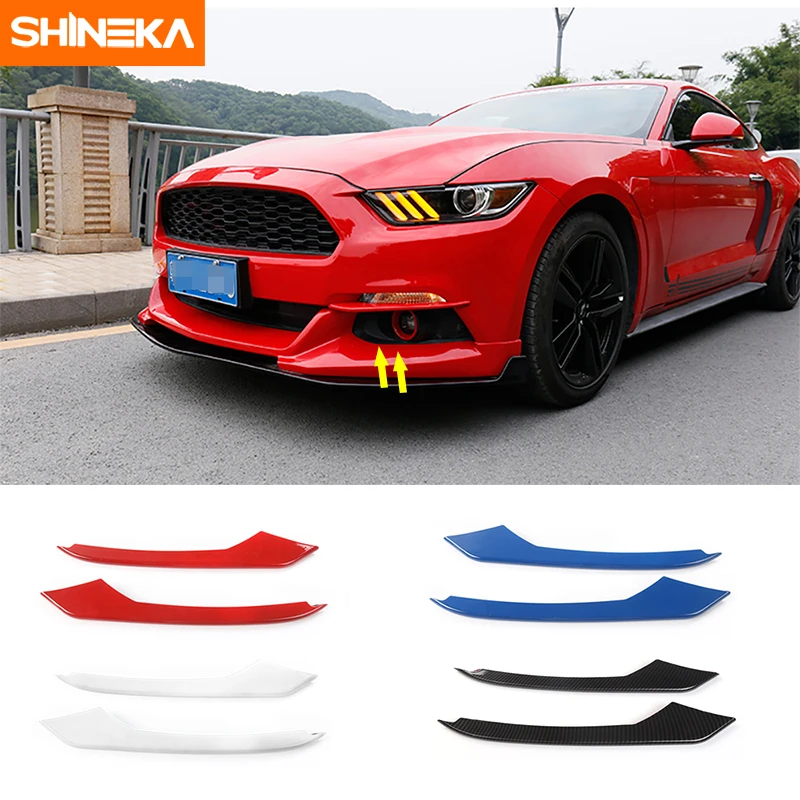 SHINEKA ABS автомобильные передние противотуманные фары светильник век декоративная