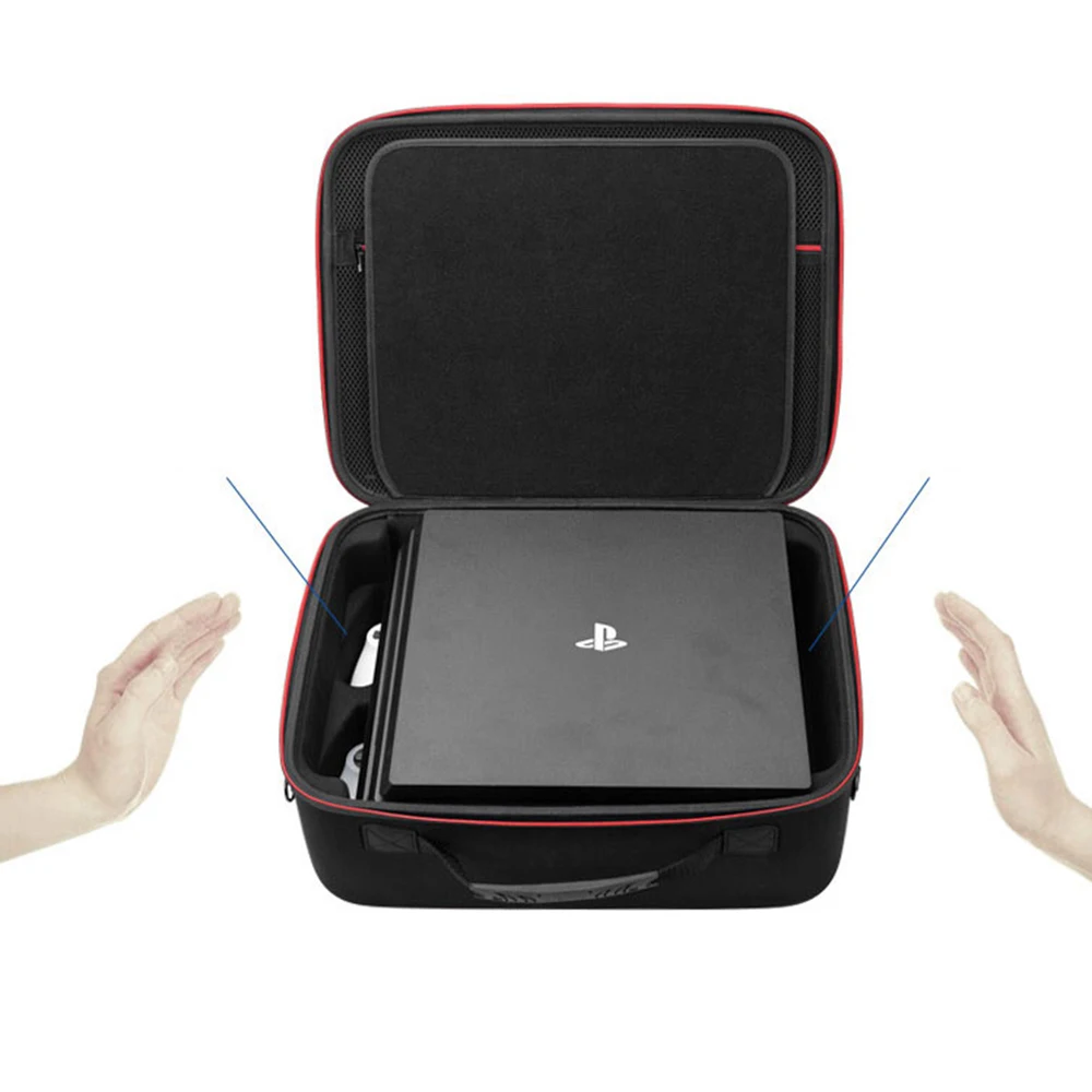 Новейший EVA жесткий Дорожный Чехол для хранения и переноски защитный контроллер сумка для PS4 Pro системная консоль и аксессуары