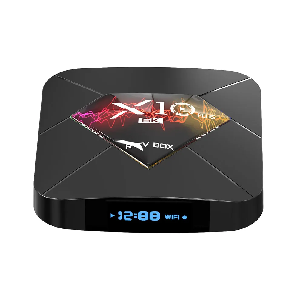  XGODY 2019 X10 Plus 6K Android 9.0 Smart TV Box Allwinner H6 Quad Core 4GB 32GB 64GB 2.4Ghz Wifi US