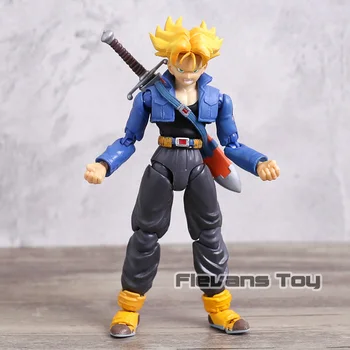 

Dragon Ball Z Super Saiyan Trunks Torankusu PVC Action Figure Model Toy Gift