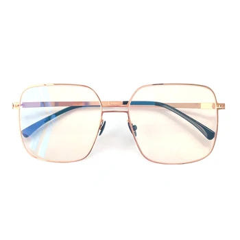 

Oversize Men Optical Glasses Frame Vintage Brand Designer Square Frame Eyewear