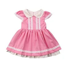 Focusnorm/милое платье От 1 до 5 лет для маленьких девочек вечерние платья-пачки принцессы с открытыми плечами, летние мягкие хлопковые платья