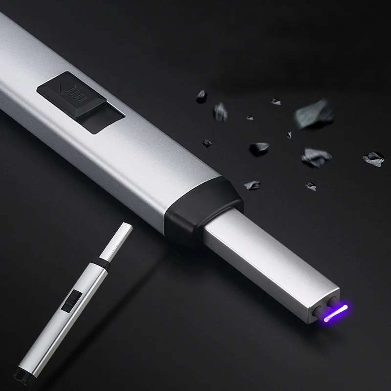 USB зарядка персональный светильник металлическая пластина электронная сигарета светильник er электронные дуги зажигание пушки дуги импульсный точечный пистолет