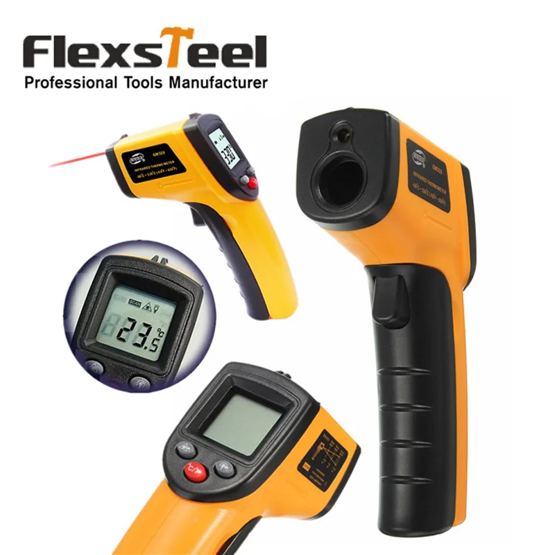 Buy Non contact Digital Infrared IR Laser Thermometer