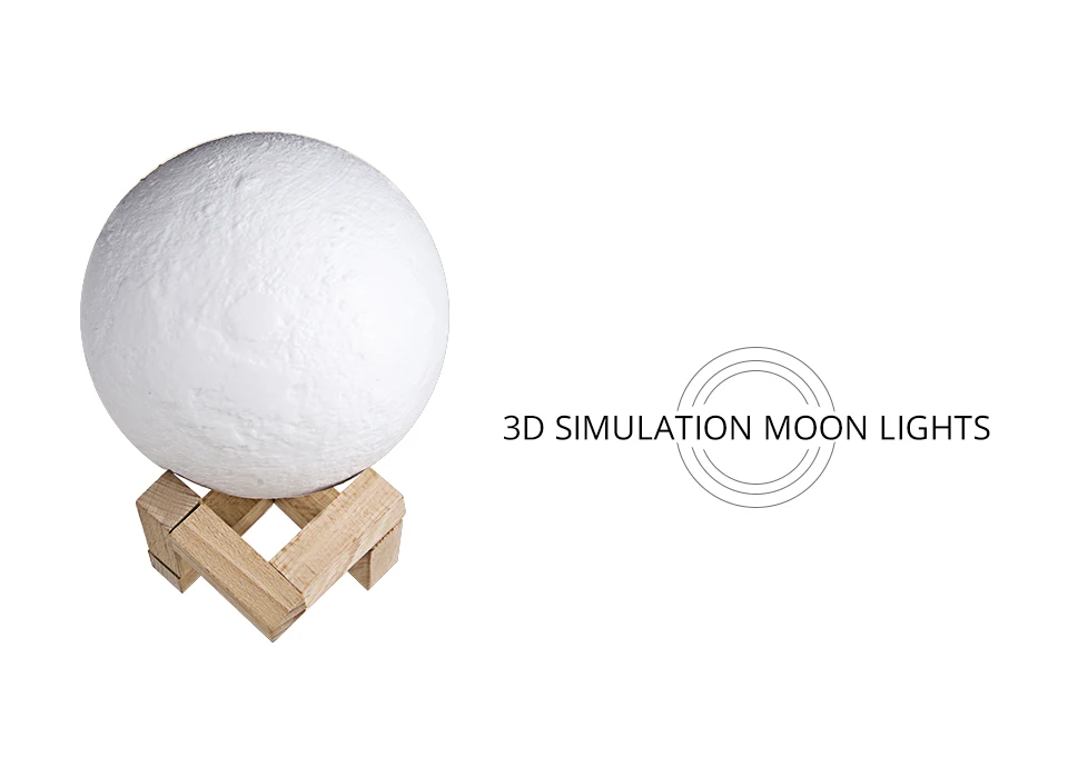 3D print Moon light table lamp (2)
