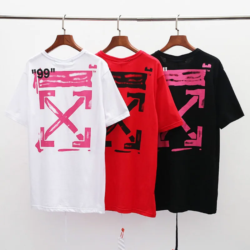 

LISER T Shirt Men Couple T-shirt Women 2019 Summer Oversized Loose Casual Print Tees Streetwear Harajuku Tshirts