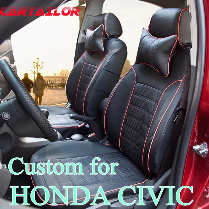 Cartailor Pu Leather Car Seat Covers Custom For Skoda Octavia Seat Cover Set  Interior Accessories Cover Seats Supports Cushions - Automobiles Seat Covers  - AliExpress