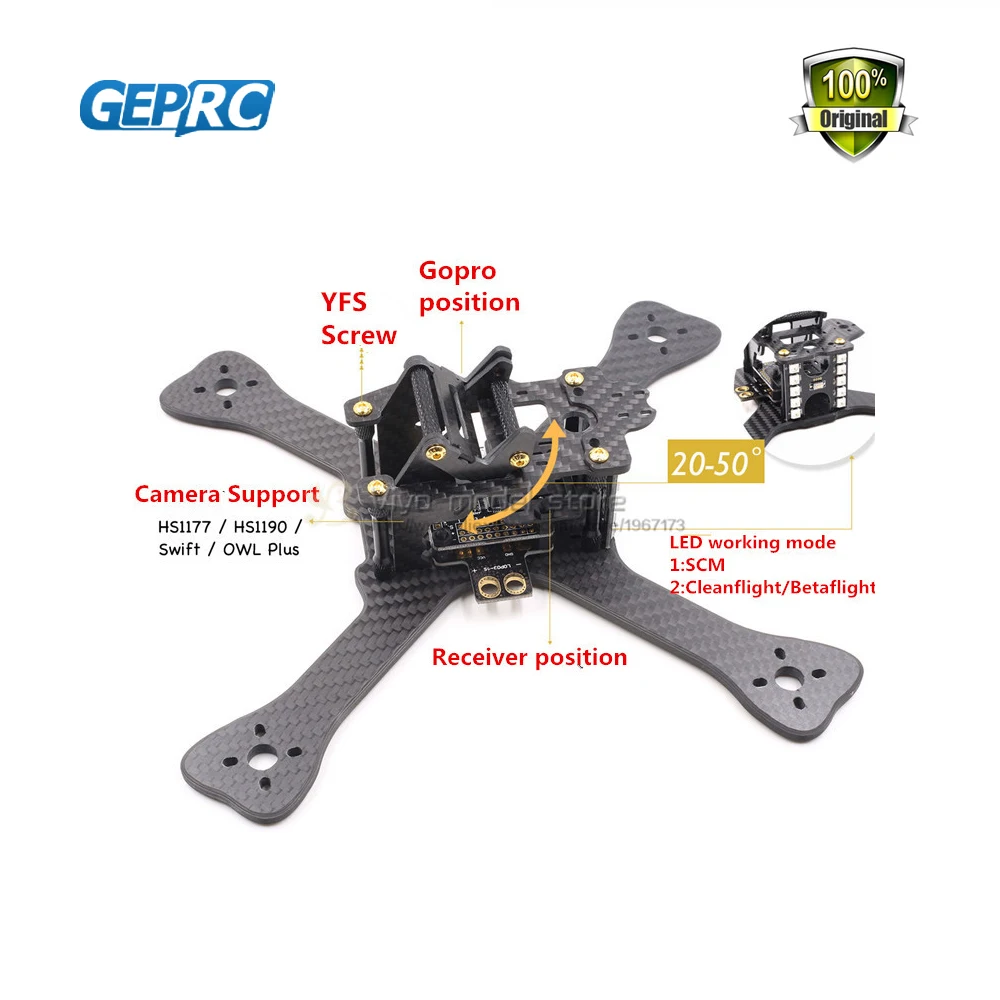 FPV Mini 210 210mm Carbon Fiber Frame font b Drone b font Quadcopter 4mm arms F3