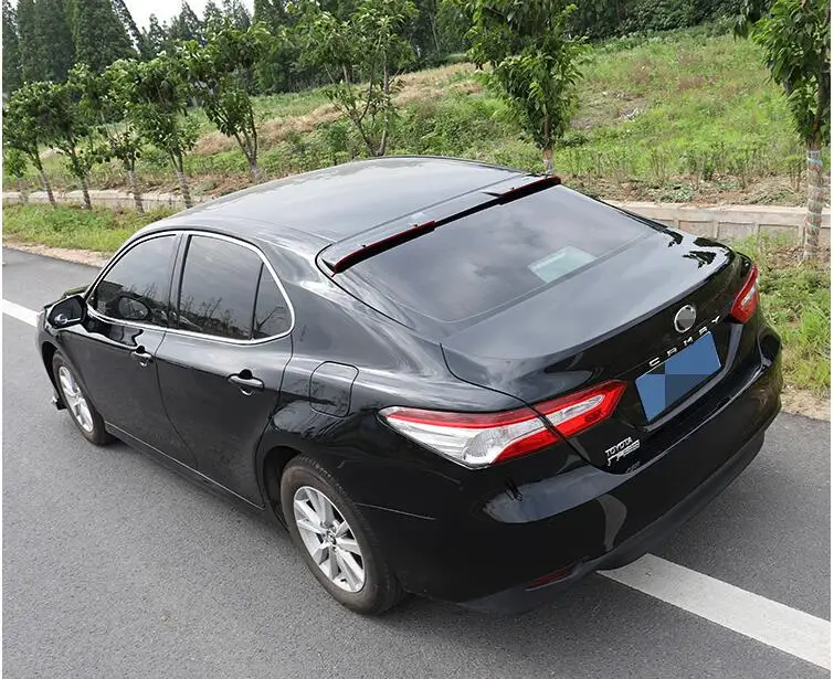 Для Toyota Camry спойлер на крышу- ABS Материал заднее крыло праймер цвет задний спойлер для Toyota Camry спойлер на крышу