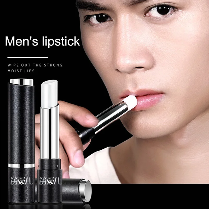 

Best Men Lip Balm Collagen Deadskin Remove Nourishment Moisture Mint Essence Lips Enhancer QQ99