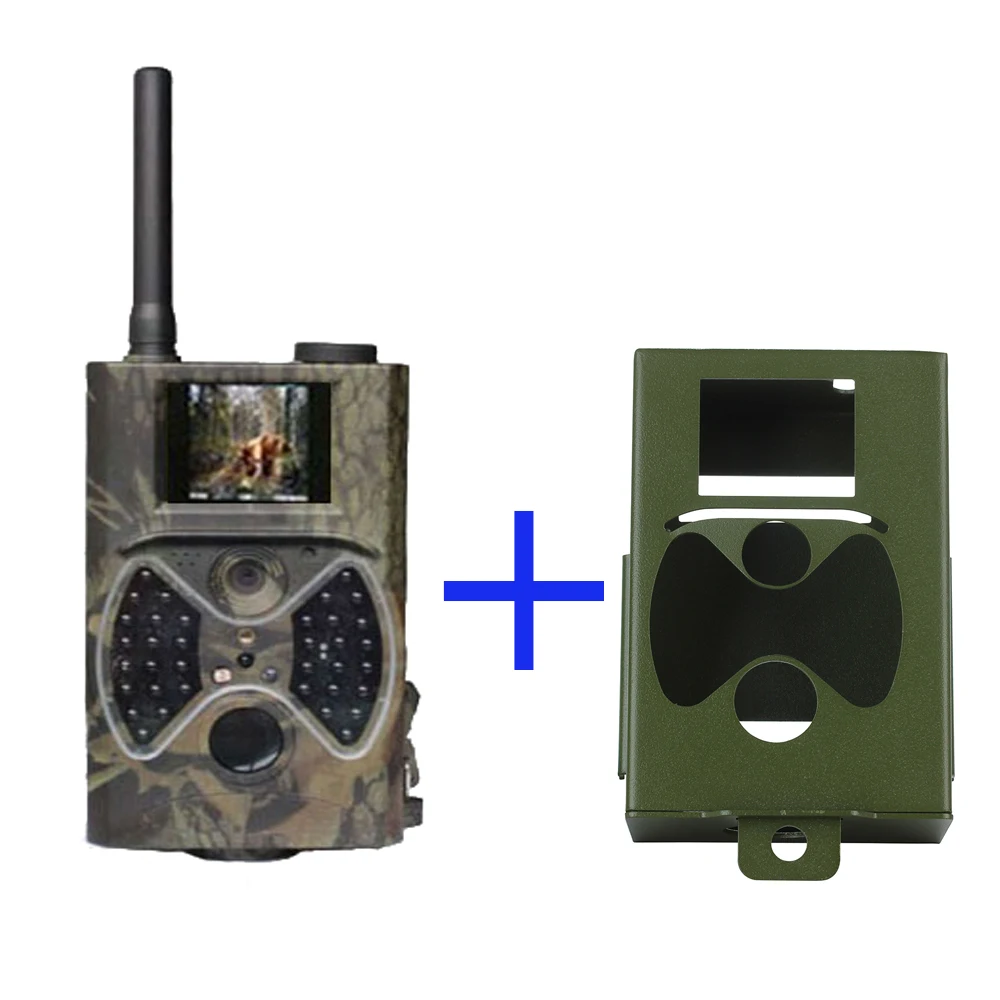 Hunting Scounting Camera New HD GPRS/MMS Digital Infrared Trail Camera 2.0' LCD 8.0Megapixels IR Hunting with Protect Steel Case