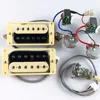 Pastilla de cebra Humbucker con arnés de cableado Pro para EPI, guitarra eléctrica Alnico, LP estándar, 1 Juego ► Foto 2/4