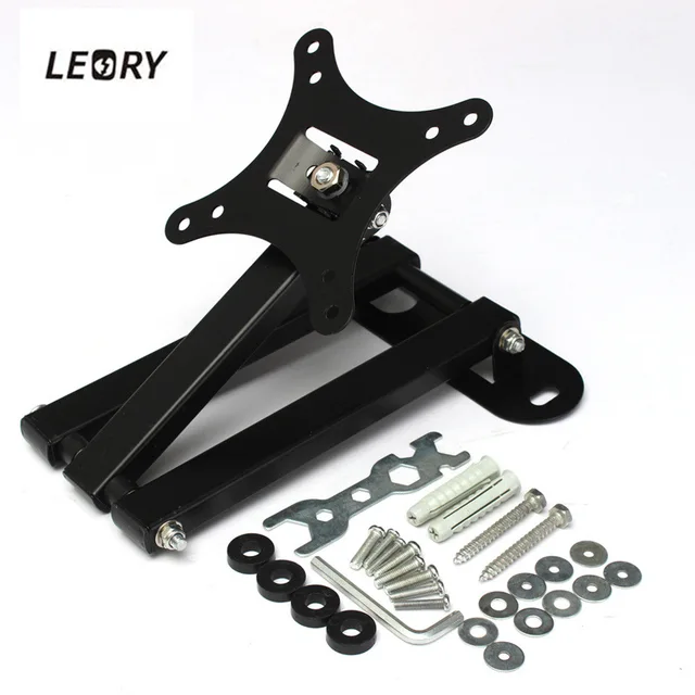 LEORY 10-26 LCD LED TV PC Monitor Wall Mount Bracket Corner Tilt Swivel Holder VESA 75 100 For LG For Samsung Plasma
