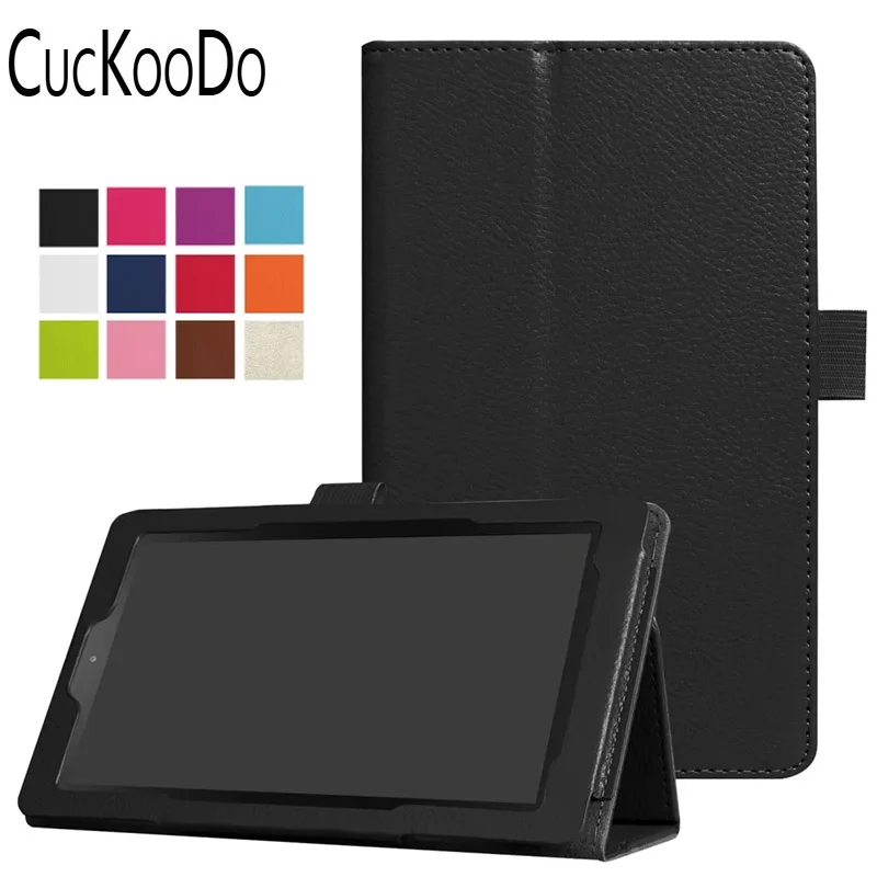 Cuckoodo 100 шт./лот тонкий раскладной стенд крышка с автовключение/сна для Amazon Kindle Fire 7 2017 года выпуска