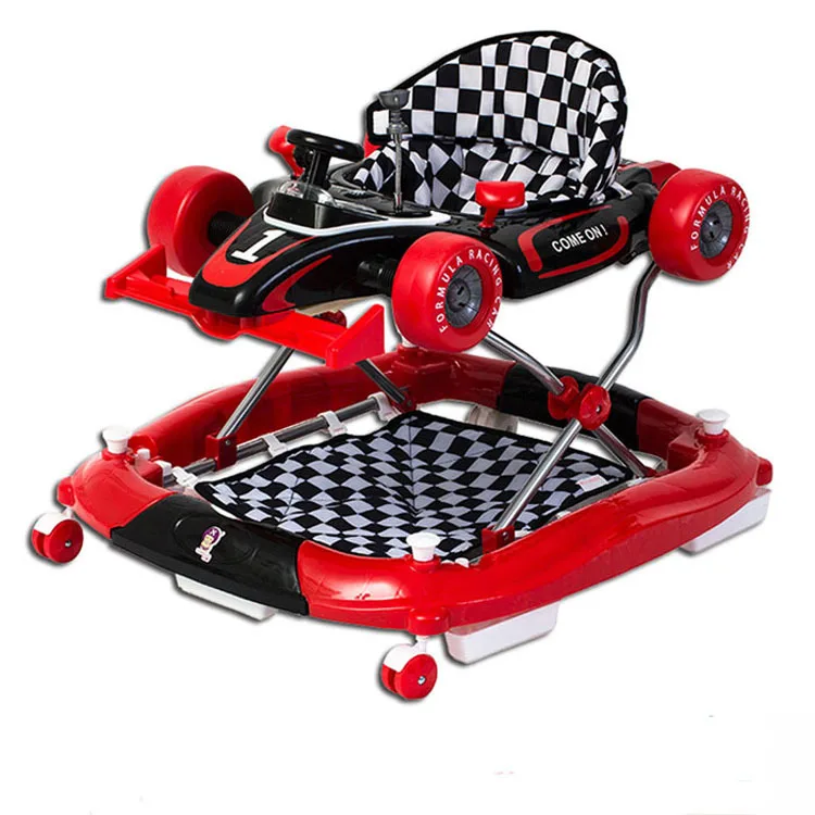 

Anti-rollover multi-function walker foldable baby toddler stroller kids racing walkers