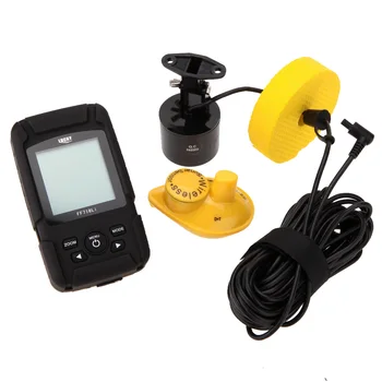 

Water Resistant Fish Finder Portable LCD Fishing Camera Wireless Depth 100M Sonar Fish Finder Sensor Sounder Alarm