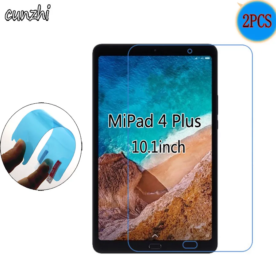 Clear Soft TPU Nano-coated Tablet Screen Protector Protective Film For Xiaomi MiPad 4 Plus 10.1&quot / Mi Pad 10.1inch | Мобильные